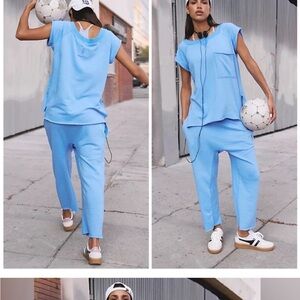 NEW! FREE PEOPLE MOVEMENT Winning Stretch One to Beat Set XS in gray!